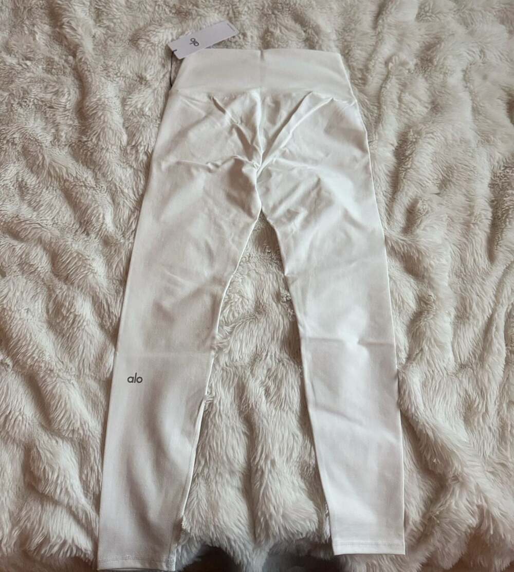 Alo Yoga High Waist Coast Legging White